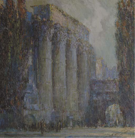 George Wharton Edwards - The Temple of Mars Ultor Rome