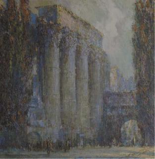 George Wharton Edwards - The Temple of Mars Ultor Rome