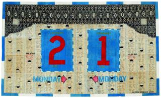 George Widener - 2 And 1, Robot Teaching Calendar