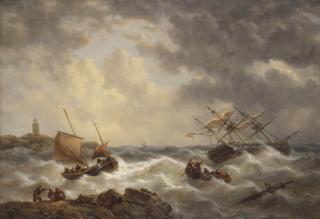 George Willem Opdenhoff - A perilous rescue operation