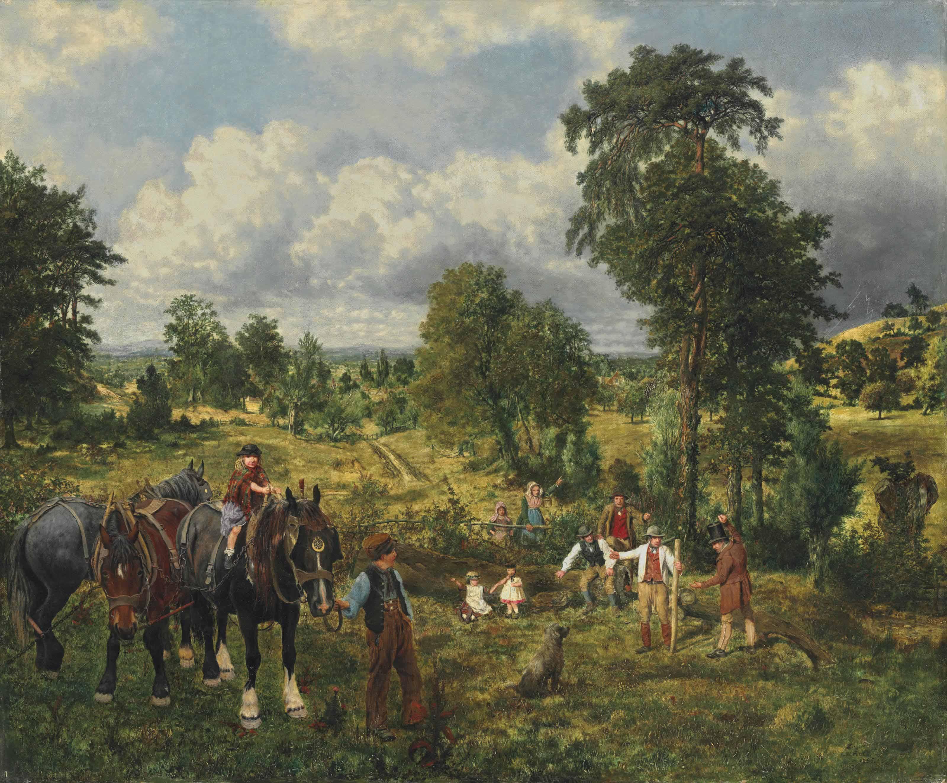 George William Mote - The Garden Of England