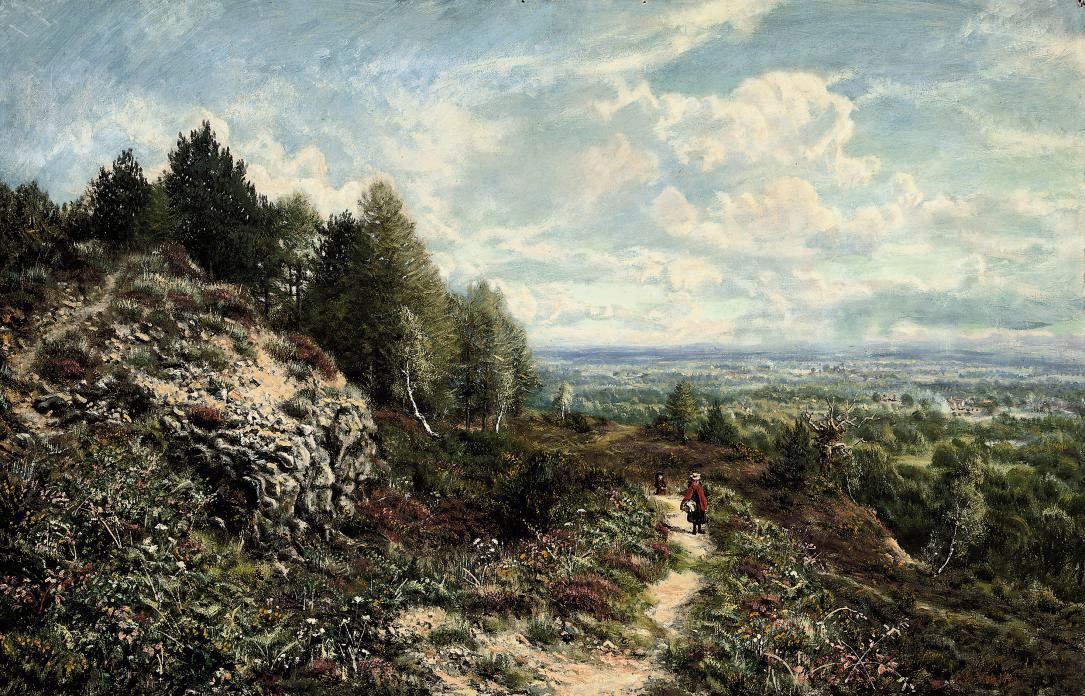 George William Mote - The rock of Surrey