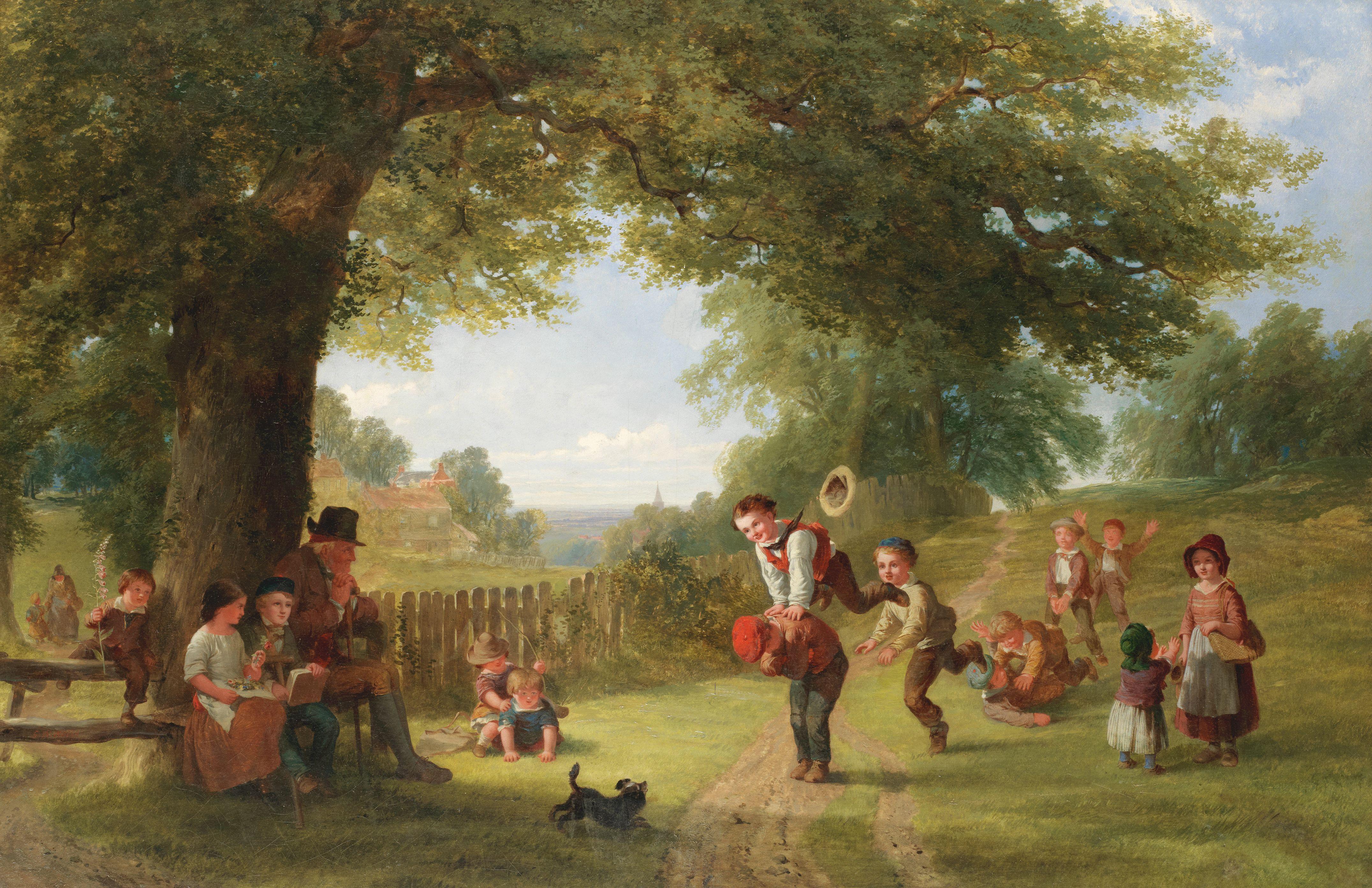 George William Willis - \'Leap frog\'