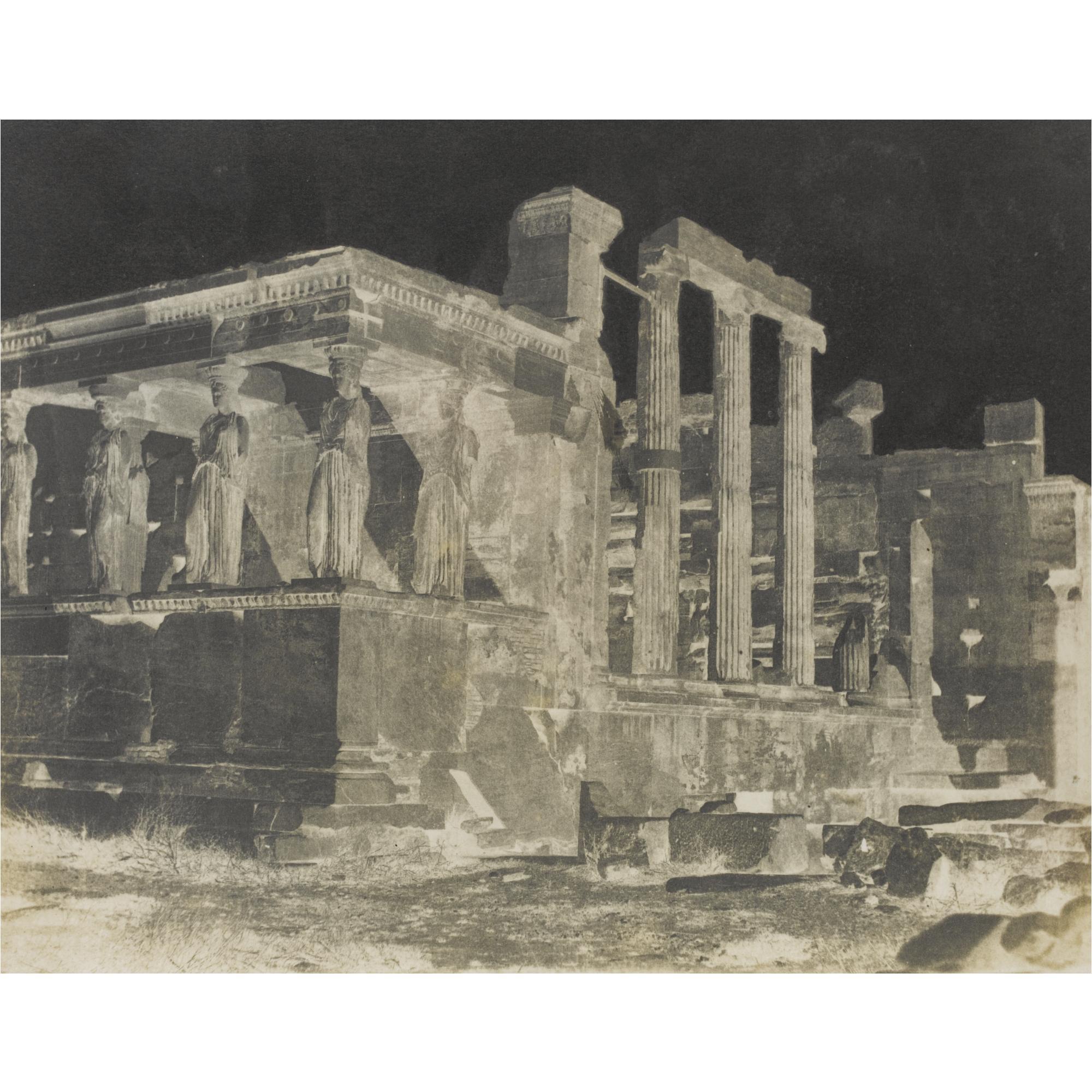George Wilson Bridges - \'Erechtheum, Western Portico\', C. 1848