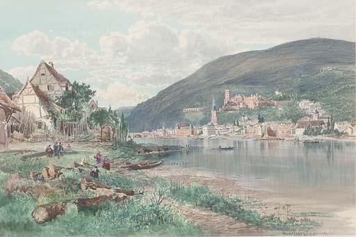 George Wolfe - Heidelberg (illustrated); and Stadt and Schloss, Heidelberg