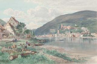 George Wolfe - Heidelberg (illustrated); and Stadt and Schloss, Heidelberg