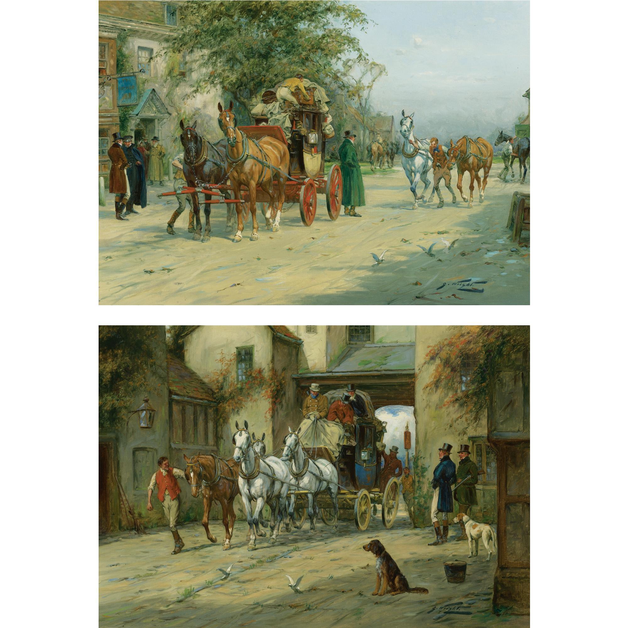 George Wright - British The Return And The Fresh Team (Two Works)