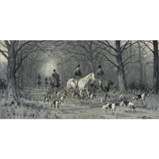 George Wright - British The Return Home After A Good Day