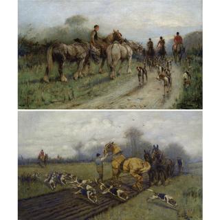 George Wright - Crossing The Line Of The Plough; The End Of The Day