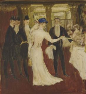 Georges Alfred Bottini - L\'arrivée chez Maxim\'s