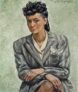 Georges Anatolevich De Pogedaieff - Ritratto femminile