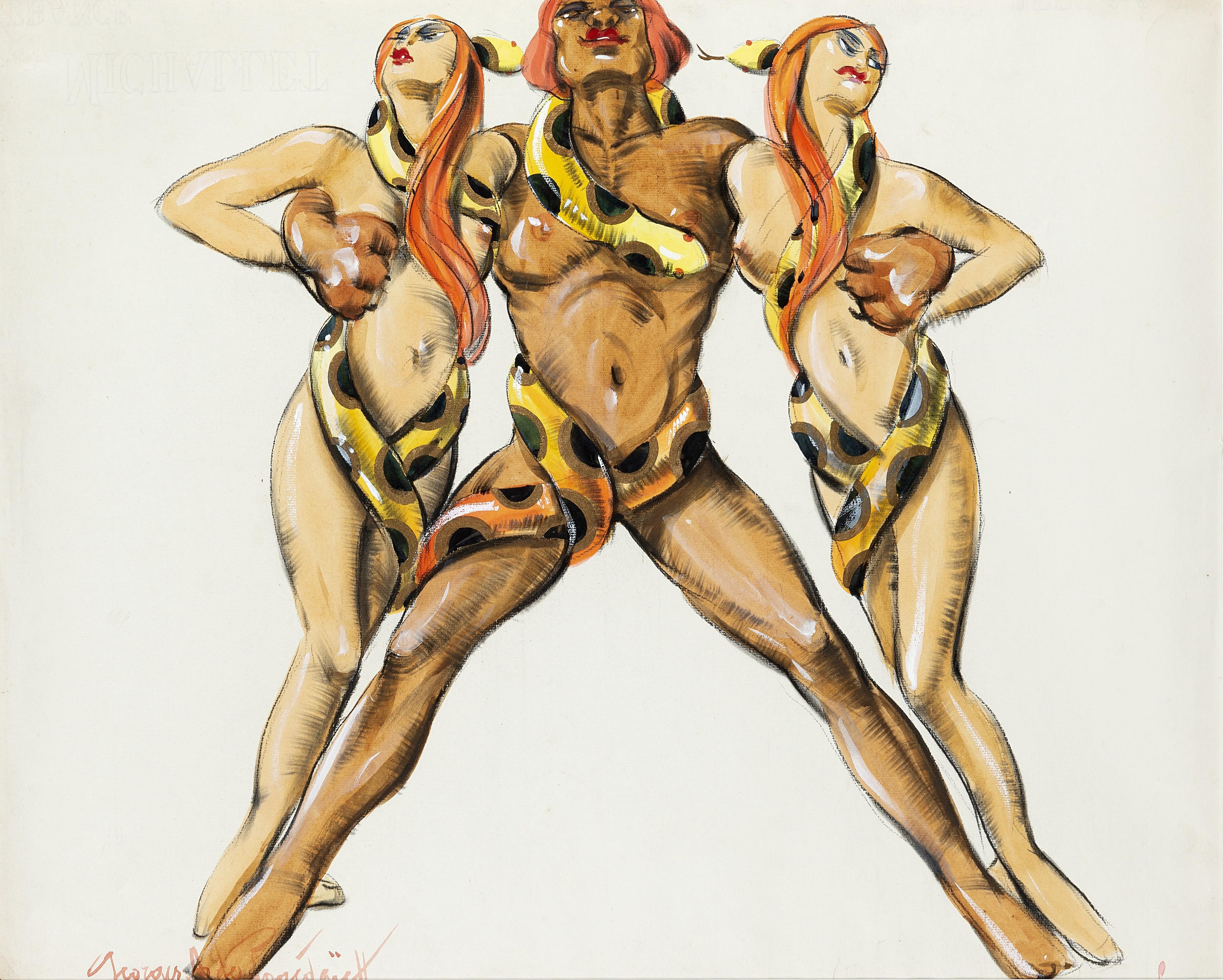 Georges Anatolevich De Pogedaieff - Serpenti e leone