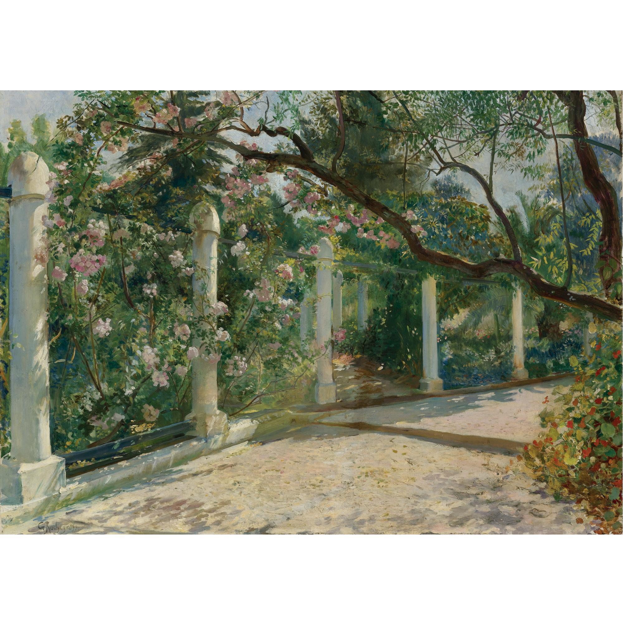 Georges-Antoine Rochegrosse - French Almond Trees, Algiers