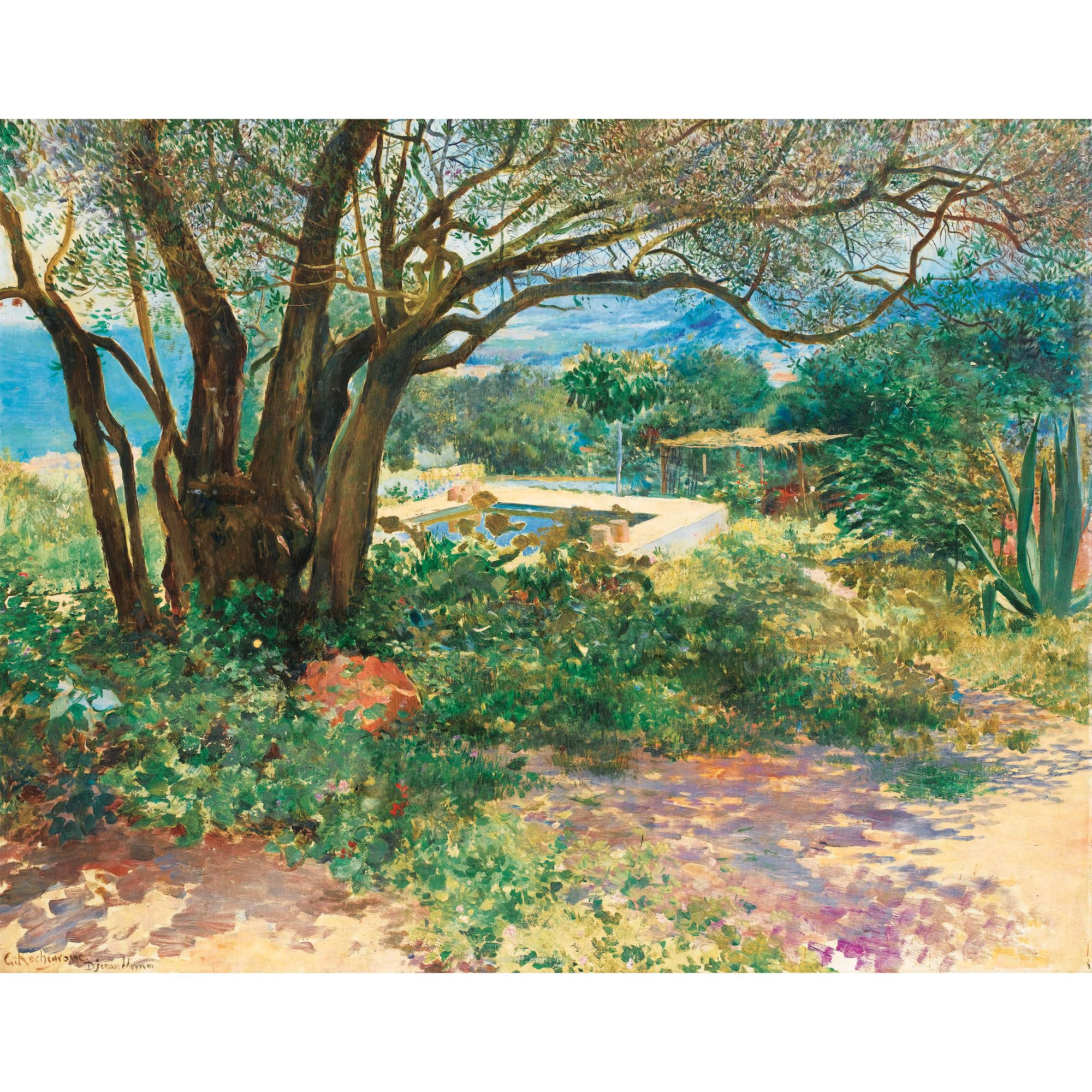 Georges-Antoine Rochegrosse - Le Vieil Olivier À Djenan Meryem, Alger
