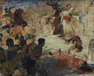 Georges-Antoine Rochegrosse - Matthatias Refusant De Sacrifier Aux Idoles