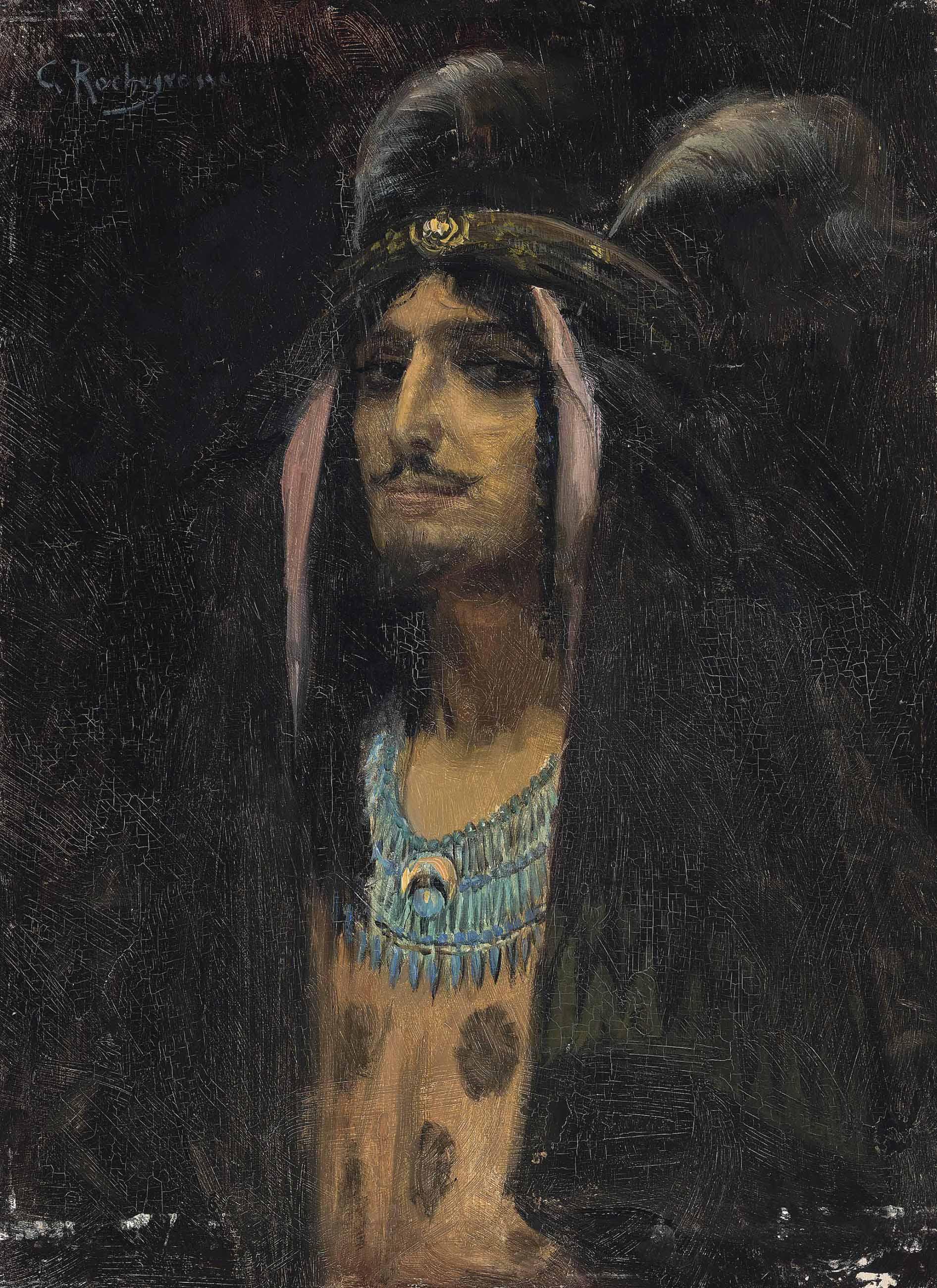 Georges Antoine Rochegrosse - The theatrical lead