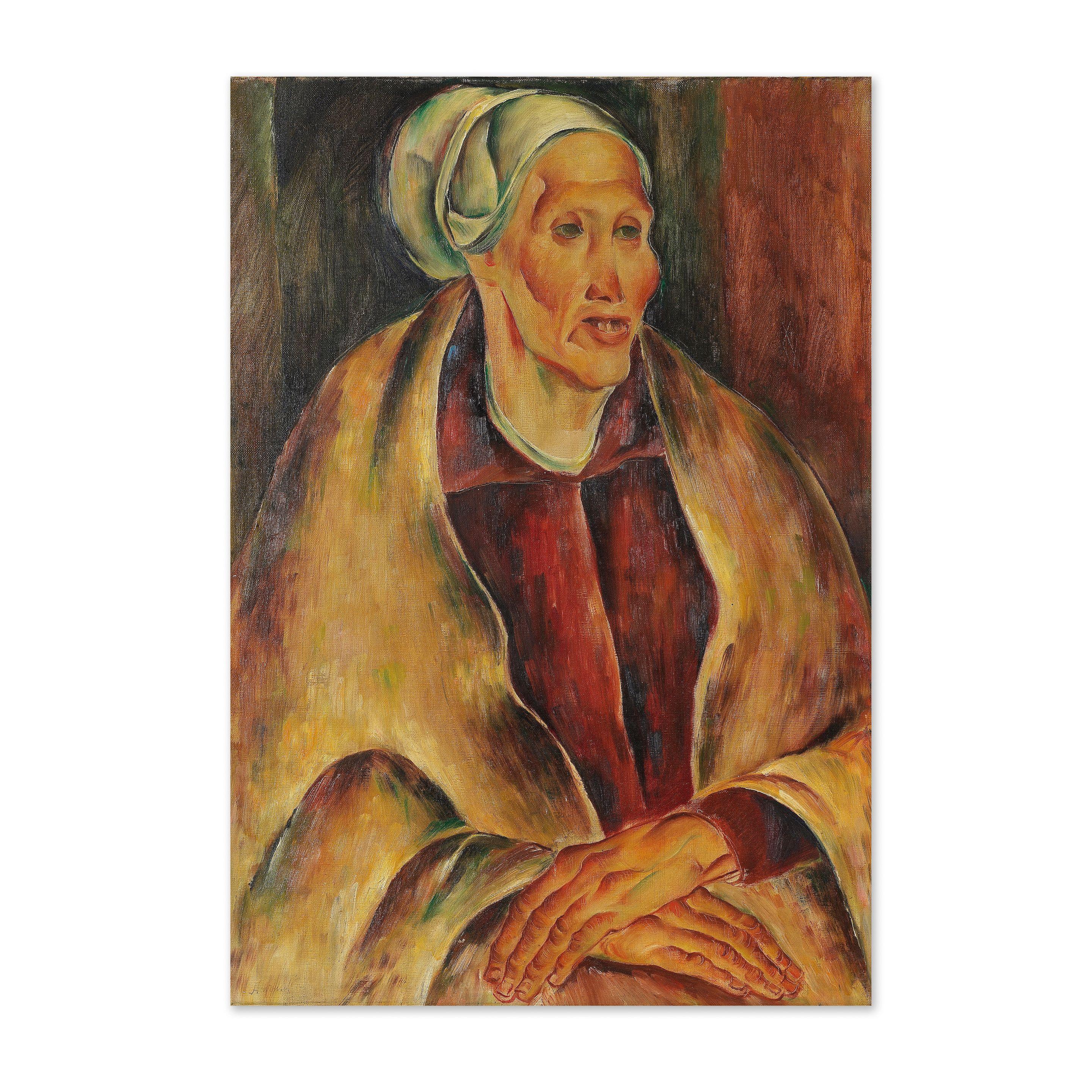 Georges Artemoff - Catalane au châle jaune