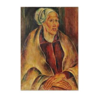 Georges Artemoff - Catalane au châle jaune