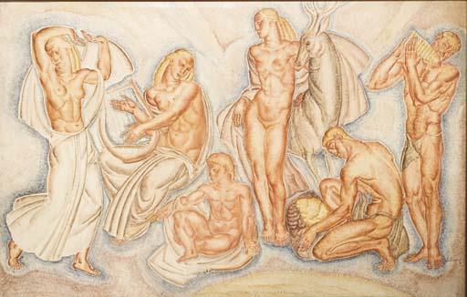 Georges Artemoff - Scène Mythologique