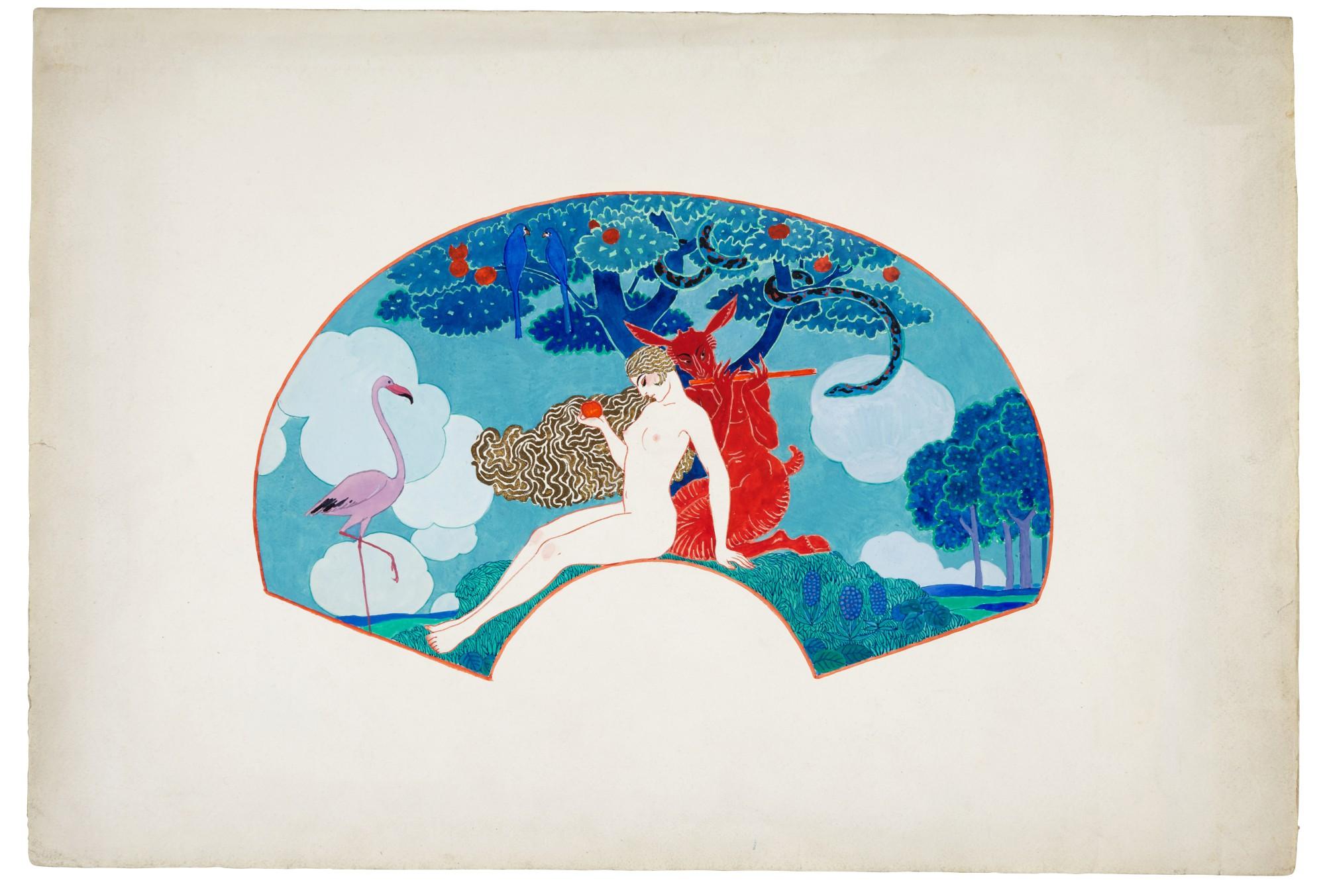 Georges Barbier - Eve