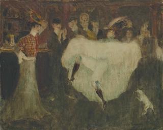 Georges Bottini - La Môme Picrate dansant au bar