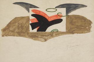 Georges Braque - Affiche Pour L\'Exposition Georges Braque--René Char