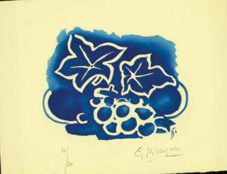 Georges Braque - Août: One Plate (see V. 135, p. 193)