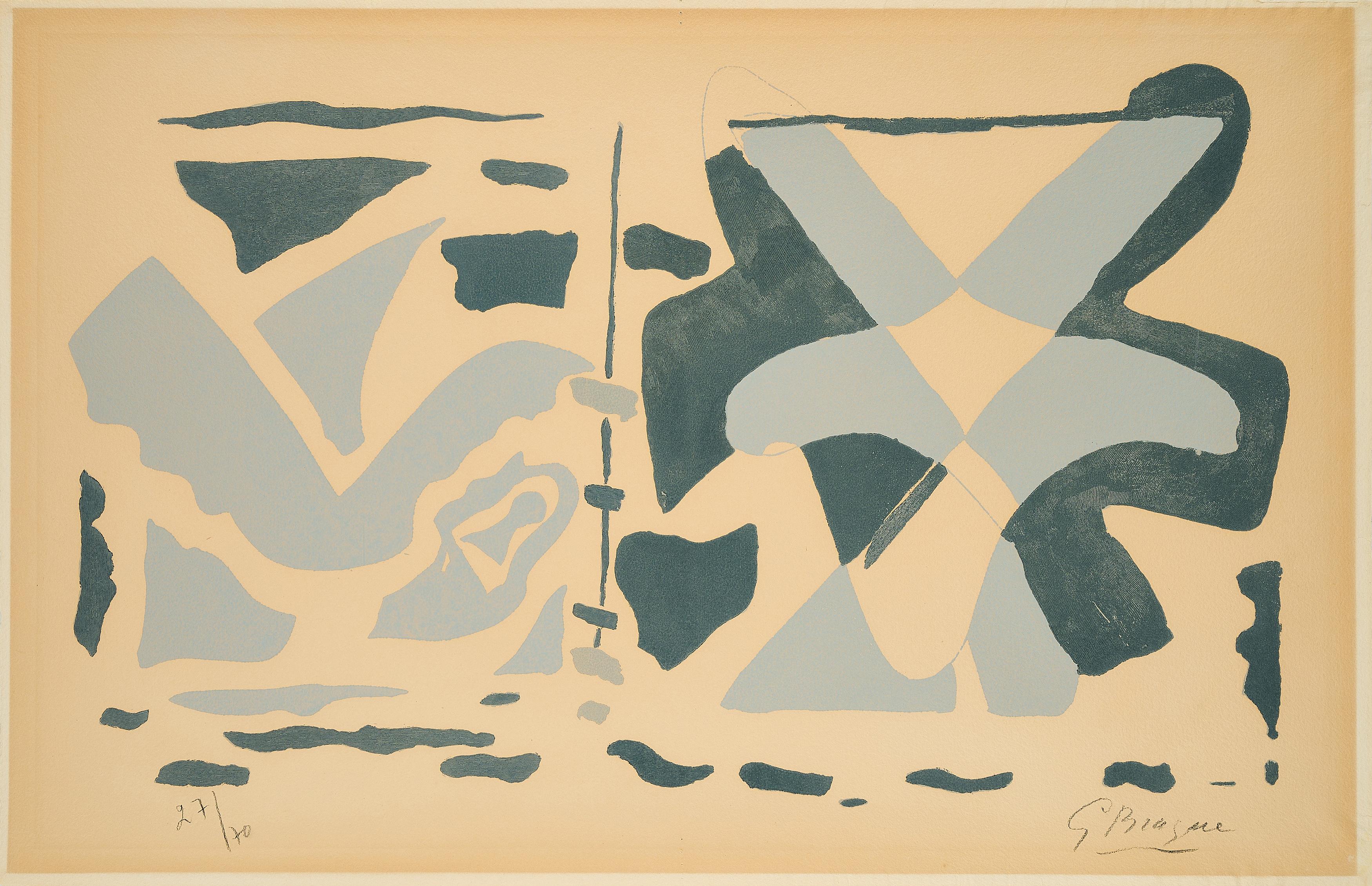 Georges Braque - Aus: Si je mourais là-bas.