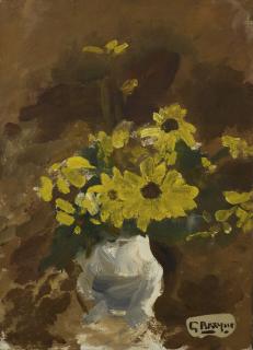 Georges Braque - Bouquet De Fleurs Jaunes