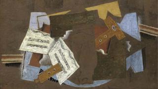 Georges Braque - Clarinette et cahier de musique