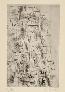 Georges Braque - Composition (Nature Morte I) (V. 8)