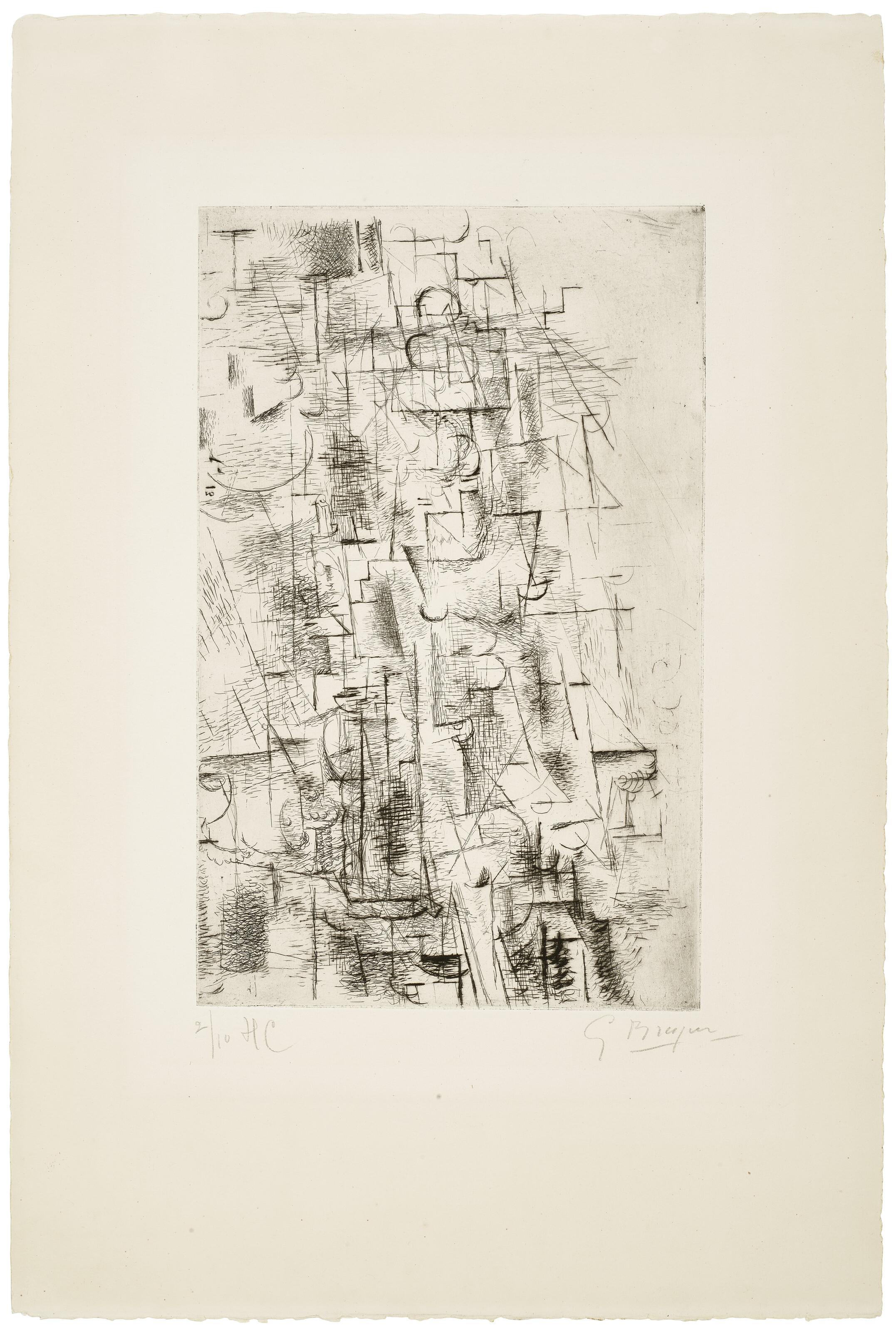 Georges Braque - Composition (Nature morte I)