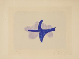 Georges Braque - Dans le ciel (Oiseau XV)
