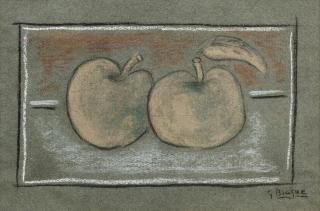 Georges Braque - Deux pommes