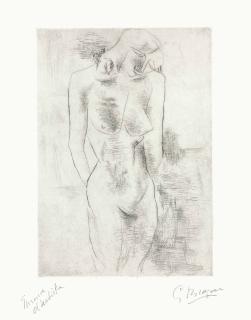 Georges Braque - Etude De Nu (Nu)