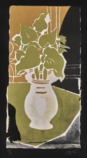 Georges Braque - Feuilles, Couleur Lumiere (Vallier 86)