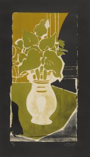 Georges Braque - Feuilles Couleur Lumière (Vallier 86)