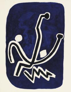 Georges Braque - Guillaume Apollinaire, Si Je Mourais Là-Bas, L. Broder, Paris, 1962 (V. 181)