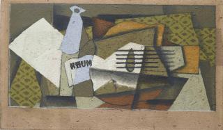 Georges Braque - La bouteille de rhum