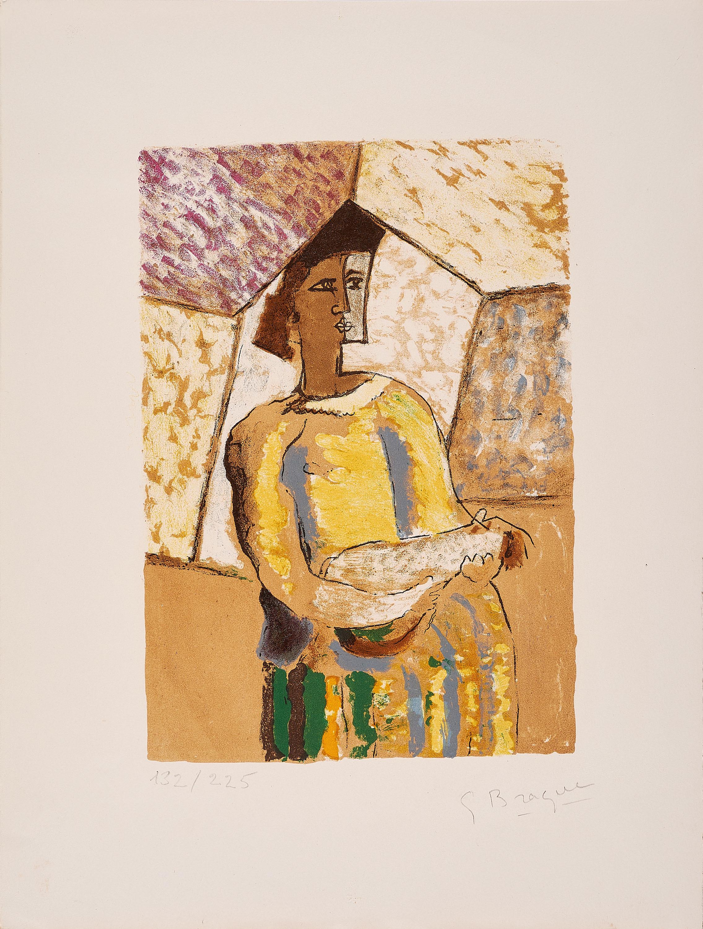 Georges Braque - La Femme à la Mandoline (Aus: Braque le patron).