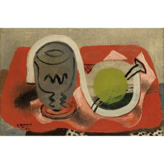 Georges Braque - La Nappe Rouge