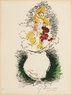 Georges Braque - Le Bouquet, from Braque Lithographe