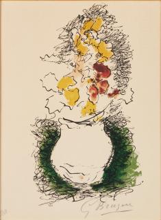 Georges Braque - Le Bouquet, from Braque Lithographe