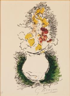 Georges Braque - Le Bouquet, from Braque Lithographe