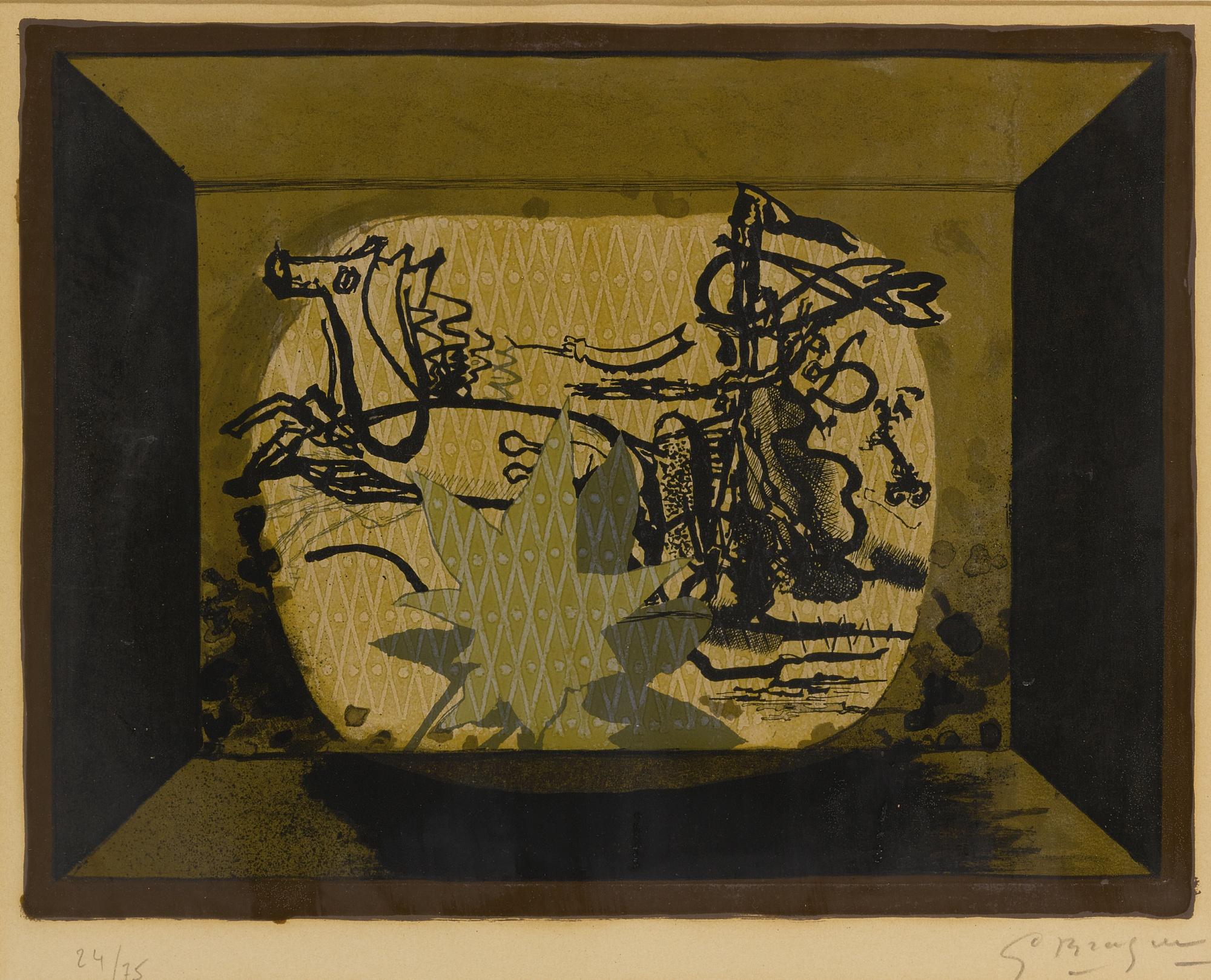 Le Char Iii (Char Verni) (V. 98) by Braque Art.Salon