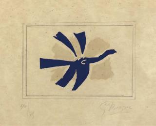 Georges Braque - Le ciel bleu (Vallier 175)