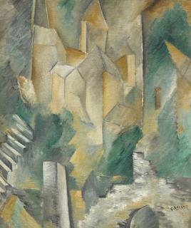 Georges Braque - L\'église de Carrières-Saint-Denis