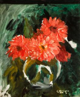 Georges Braque - Les Dahlias