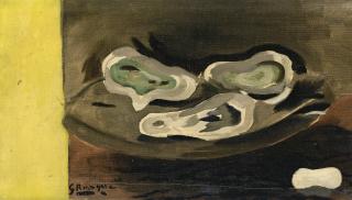 Georges Braque - Les Huitres (Bande Jaune À Gauche)