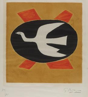 Georges Braque - L\'Oiseau De Feu (Oiseau Xiii) (V.121)